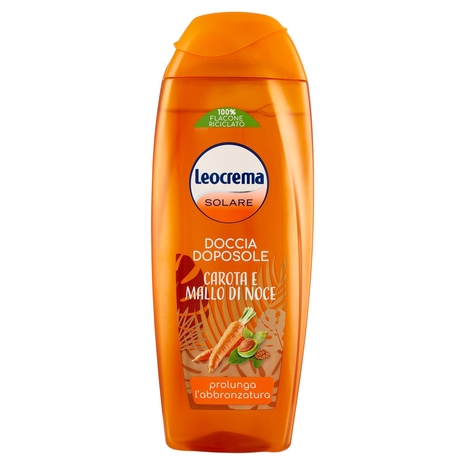 Leocrema Solare Doccia Doposole Carota e Mallo di Noce 250 ml